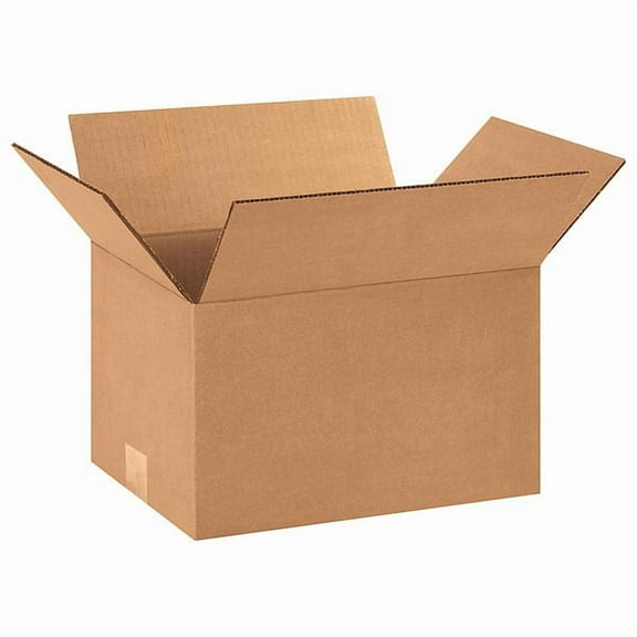 Office Depot Brand Corrugated Boxes, 12"L x 9"W x 7"H, Kraft, Pack Of 25