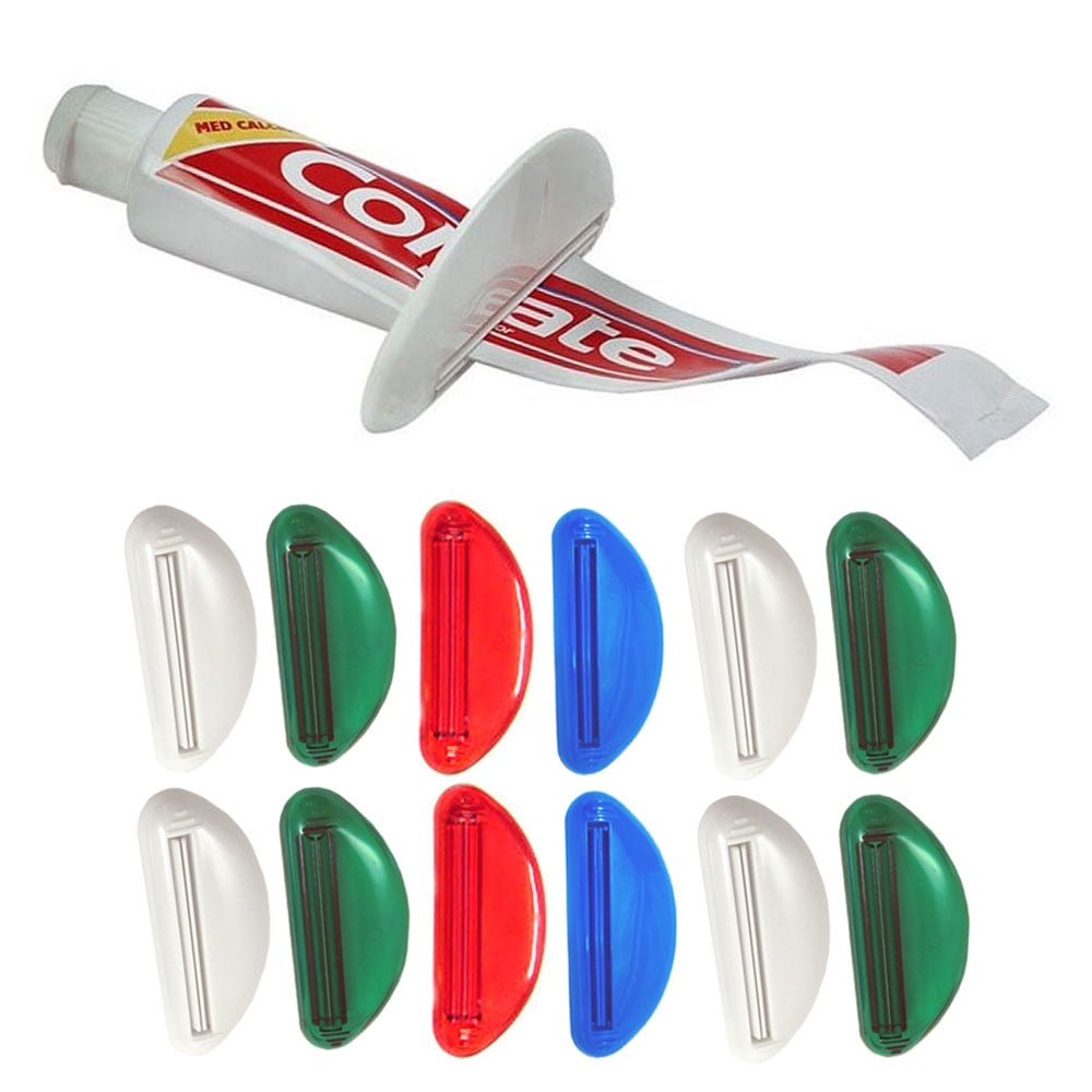 12 x Lot Toothpaste Tube Squeezer Easy Dispenser Rolling Holder ...