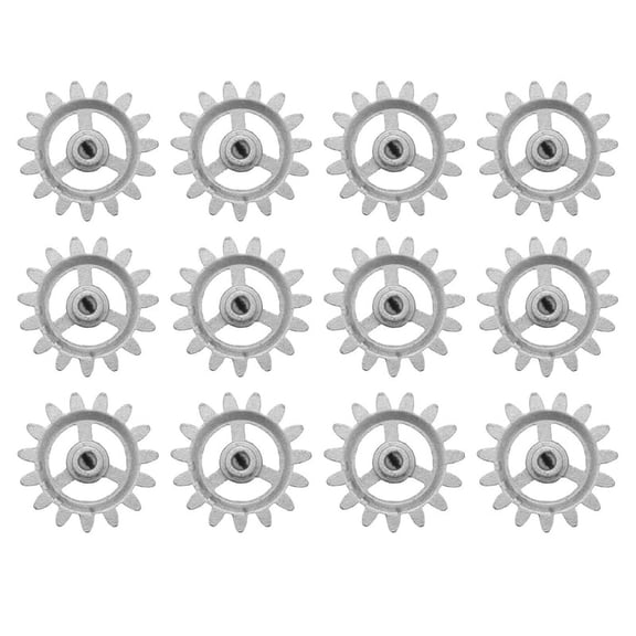 12 x barbecue frame gear-Silver