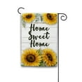 thumbnail image 1 of 12"x18" Double-Sided Sunflower Garden Flag for Spring – Outdoor Patio, Lawn & Home Decor, 1 of 10