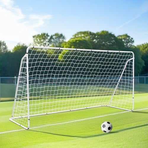 12'x6' Soccer Goal, Portable Football Net with Frame, Backyard Training & Outdoor Practice Goals for Adults & Kids, Easy Setup Tournament Equipment$$Sport & Recreation Other