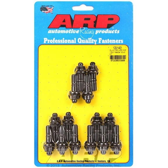 120-1401 12-Point Header Stud Kit for Buick V8