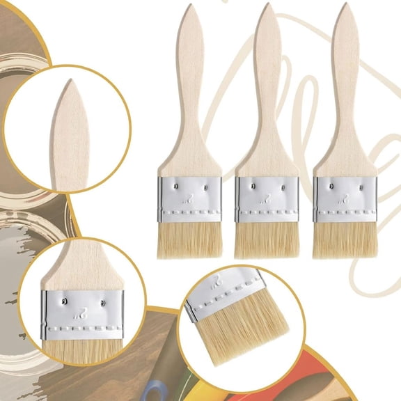 120 2 Inch Chip Brushes Bulk for Paint Stain Varnish