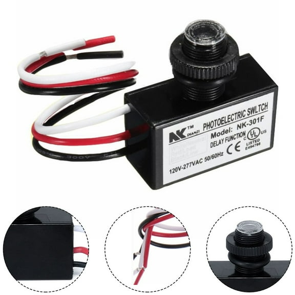 120-277V Dusk To Dawn Sensor Photoelectric Switch Light Photocell Sensor Light