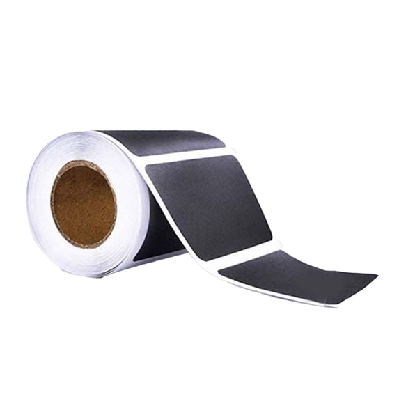 120/300/100Pcs Chalkboard Labels Or Erasable Marker Pen - Chalkboard Stickers,Chalk Board Stickers Labels,Waterproof Labels,Chalk Labels for Containers,Chalk Labels Peel and Stick(Black1,3x1.7")