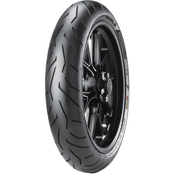 120/70ZR-17 (58W) Pirelli Diablo Rosso 2 Front Motorcycle Tire for BMW R1200R 2007-2018