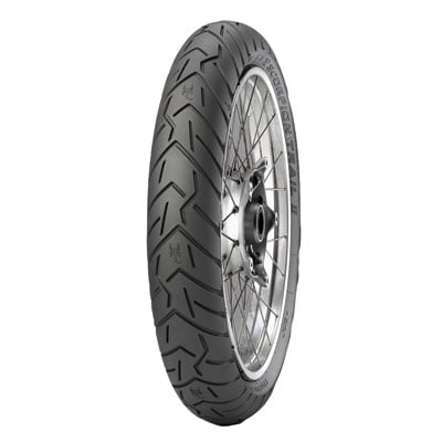 120/70ZR-17 (58W) Pirelli Scorpion Trail II Front Motorcycle Tire for Kawasaki Ninja 650R KRT (ABS) 2017-2018