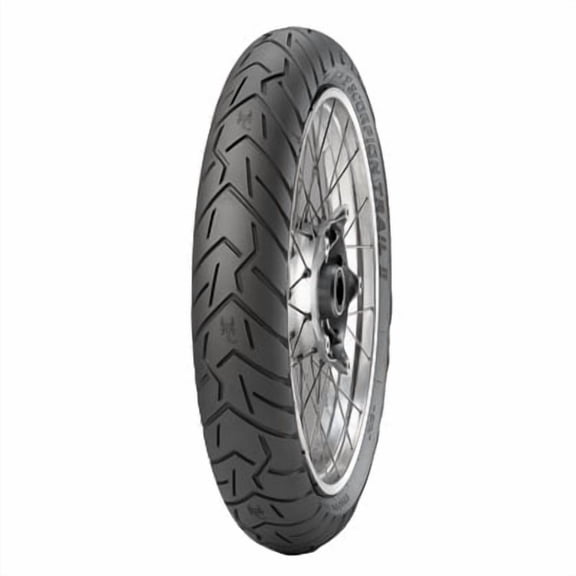 120/70ZR-17 (58W) Pirelli Scorpion Trail II Front Motorcycle Tire for Suzuki GSXS750Z 2015