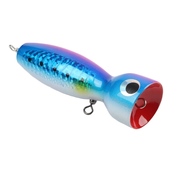 120/97/58g Wooden Fishing Lure for Deep Sea Game GT bait Popper Tuna Lure