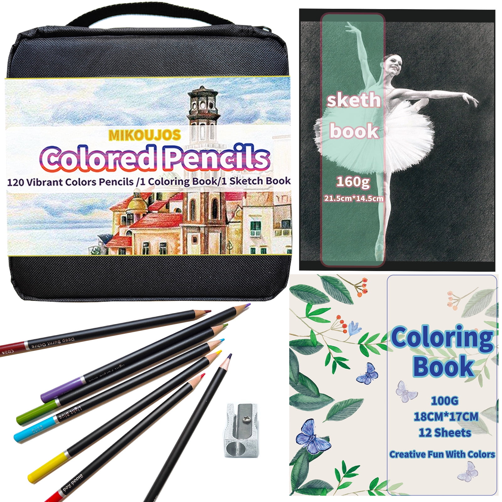 HINTUNG Professional Colouring Pencils for Adults Colouring Books Artist  Pack of 72 Coloured Pencils Perfect for Student or Children School Art
