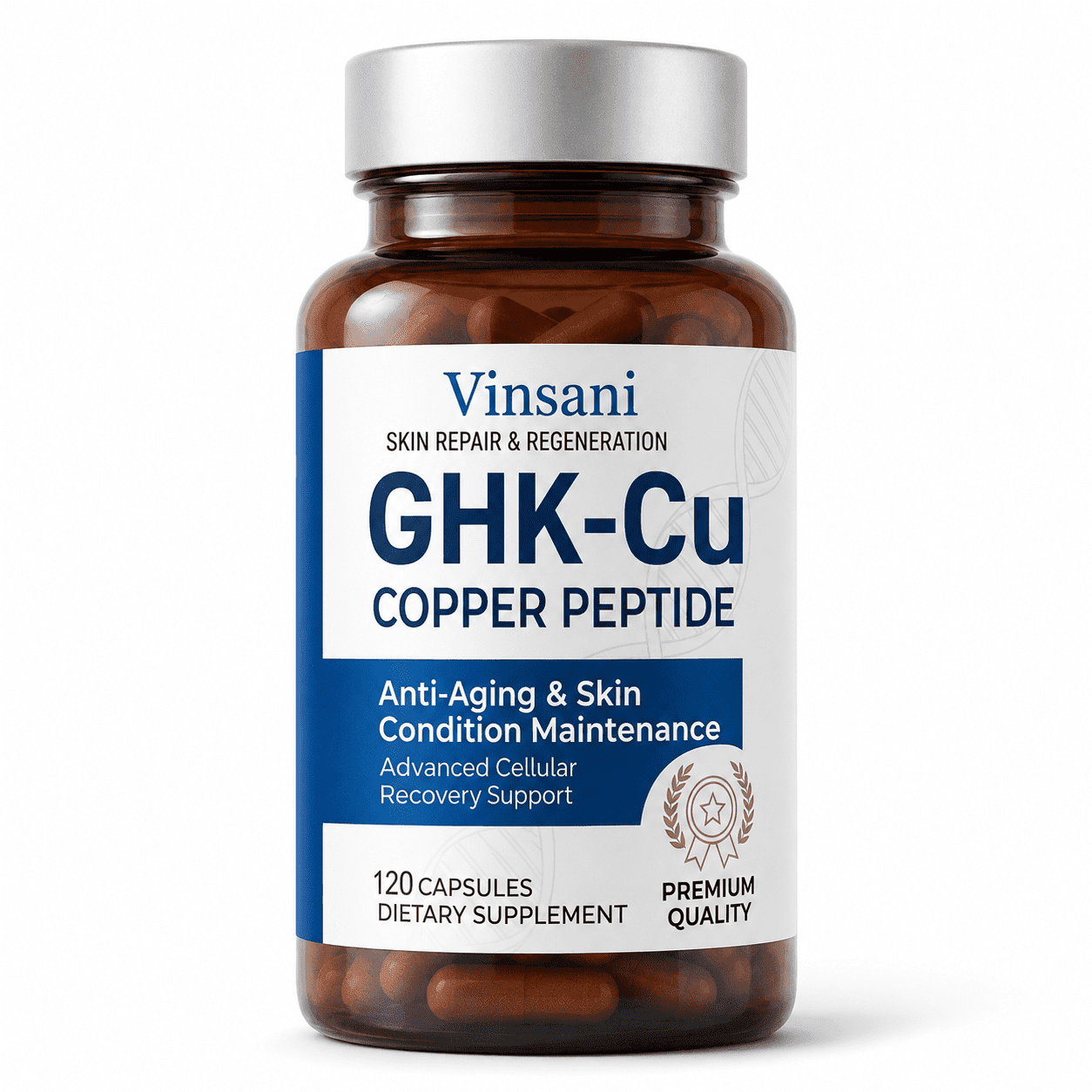 ghk-cu peptide supplements Copper Oral Liquid Drops, 6-in-1 Liposomal GHK Cu Supplement w. Marine Collagen Peptides, Hyaluronic Acid, Biotin & Grape Seed, Support Skin Elasticity, Anti-Aging, Hair Growth & Nails : Health Ghk Peptide