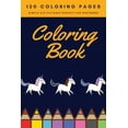 thumbnail image 1 of 120 Coloring pages simple big pictures perfect for beginners Coloring book: Coloring book / 120 pages, 6×9, Unicorn, Animals, Jobs, Gifts, Beginners, 2020 Gift Ideas (Paperback), 1 of 1