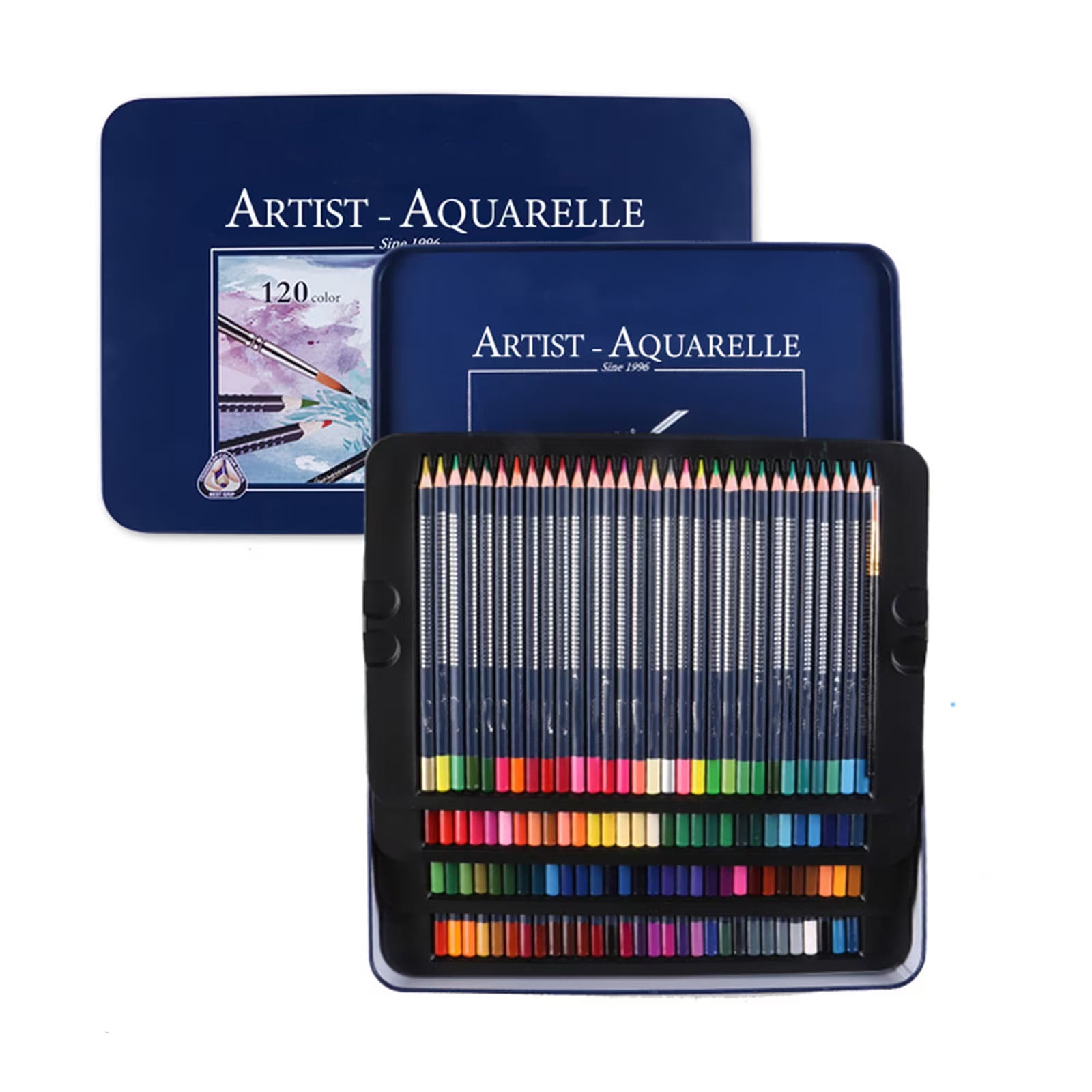 120 Colors Artist Colored Pencils Set For Adult Coloring Books Soft Core Art Drawing Pencils For Sketching Shading Blending Crafting Suitable For Beginners Kids