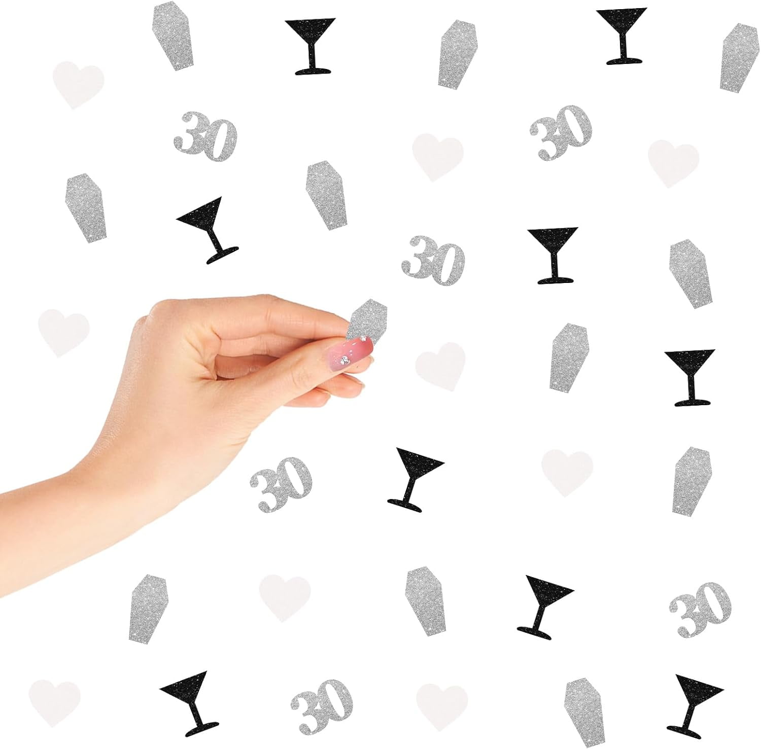 Promo Glitter 30th Birthday Table Confetti Sprinkles Scatter Hen Night Party Decor