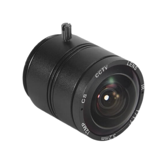 120 Degree Ultra Wide Angle Lens for HQ Camera, 3.2mm Length with Manual Focus