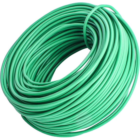 120 Feet Green Soft Twist Tie Tomato Plant Tie, Garden Wire Green Twist Garden Ties for Supporting Plants and Home Organizing