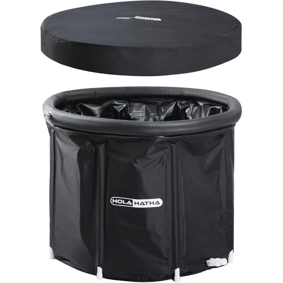 120 Gal Ice Bath Tub, Portable Cold Water Plunge Recovery Tub w/ Lid Cover