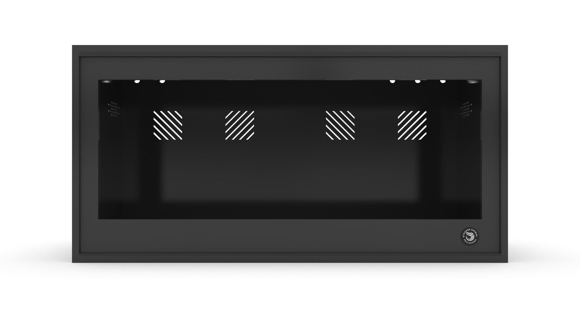 120 Gallon Reptile PVC Terrarium, Sliding Glass Opening 4x2x2 Reptile ...