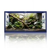 Phailozoo 120-Gallon Reptile Terrarium, Front Opening Enclosure with Top Screen Ventilation, 4x2x2