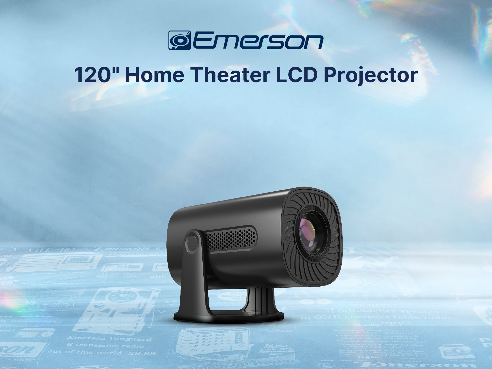 Emerson EVP-2002 120-Inch Home Theater LCD Projector