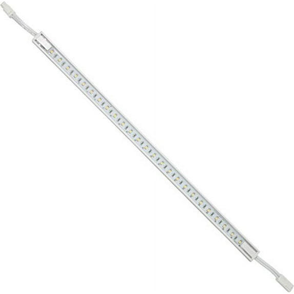 120 Line-Voltage LED Strip Light - Cool (6,000k) – Dimmable - Under Cabinet and Furniture - 120v/110v - (No Transformer Needed) Cool White Untra Thin 16" Strip