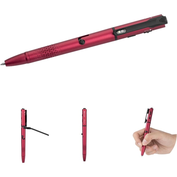 120 Lumens with Green Beam, Red and White,Rechargeable LED Flashlight for Office, Writing, Presentation, Outdoor Uses, Professional Business Gift