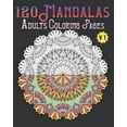 thumbnail image 1 of 120 Mandalas Adults Coloring Pages Book, (Volume 1), 1 of 1