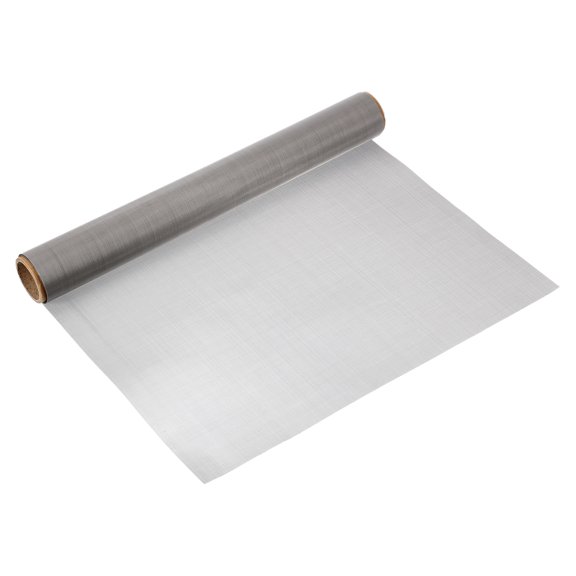120 Mesh 48" x 16" Woven Wire Mesh, 304 Stainless Steel Air Vent Filter