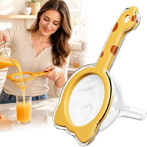 120 Mesh Ultra Fine Mesh Strainer with Handle,Removable Funnel Screen | 120-Mesh Ultra-Fine Filtration with a Removable Screen and Easy-Grip Handle for Smooth Pouring, Quick Rinsing, and Reuse