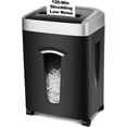 thumbnail image 1 of 120-Minute Paper Shredder - 15-Sheet Capacity, 30L（7.9 Gallon） Bin, 58dB Quiet Operation, P4 Cross-Cut Heavy-Duty Shredder for Home & Office Use, 1 of 5