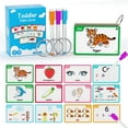 thumbnail image 1 of 120 PCS, 236 Pictures Alphabet Flash Cards for Toddlers 2-8 Years, Toddler Flash Cards, Phonics Words Flash Cards, with Animals, Fruits, Vegetables, Numbers, Phonics, Alphabet, Drawing, Writing, 1 of 8