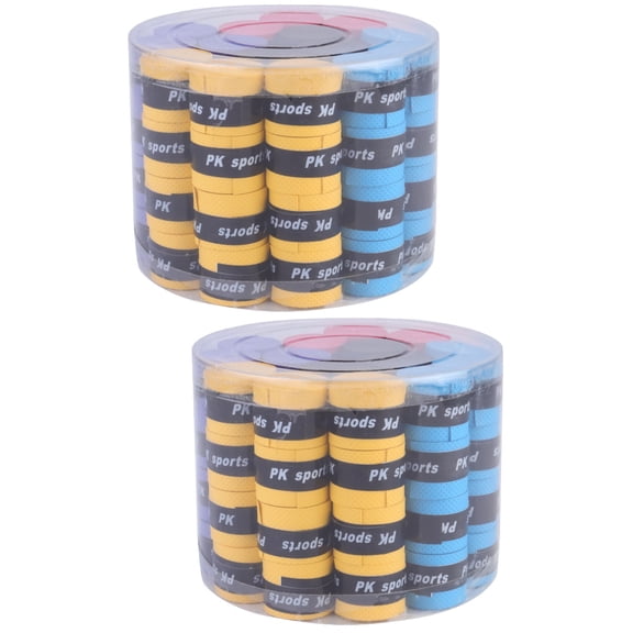 120 PCS Anti- Racket Grip Wrapping Bands Sweat Absorbent Racket Straps