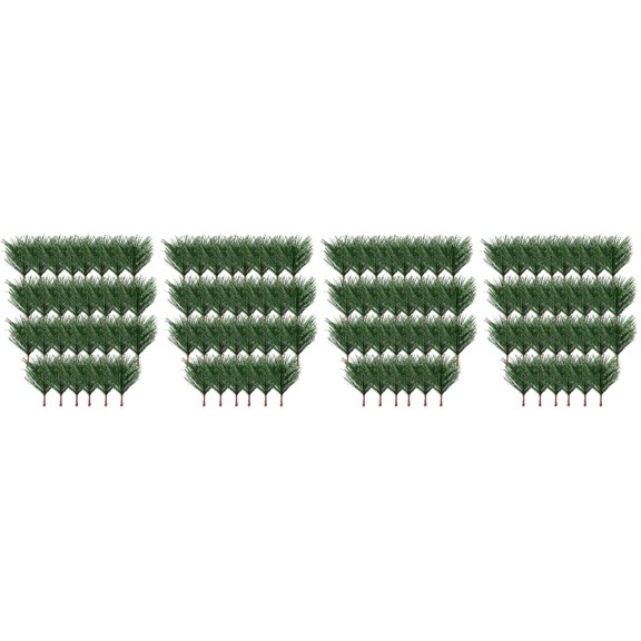 IFANLANDOR 120 Pcs Simulated Green Pine Branches for Festive Arrangement