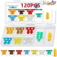 thumbnail image 1 of 120 PCS Low Profile Mini Car Fuse Auto Car Motorcycle SUV FUSES Kit APM ATM, 1 of 4
