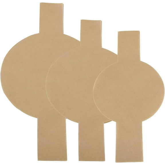 120 PCS Precut Circle Cake Pan Liners Rounds, 6/8/9 Inch Non Stick Parchment Paper Sheets for Baking Cakes,Dutch Oven, Air Fryer with Easy Lift Tabs (Brown)