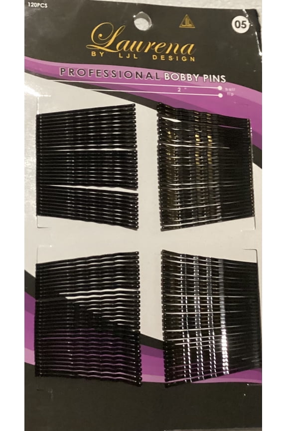 120 PCS Professional Bobby Pins 2 inch -Color #Black ( item #1901005 )