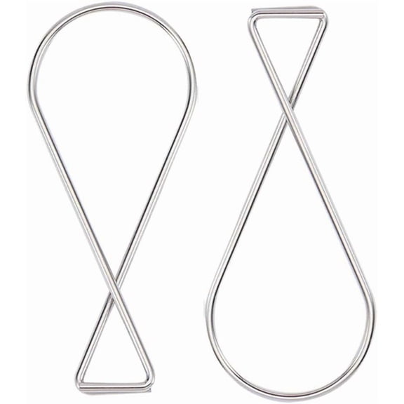 120 Pack Ceiling Hook Clips Ceiling Hanger Hooks for Office Classroom Home and Wedding Decoration Hanging Sign from Suspended Tile/Grid/Drop Ceilings Silver DIY