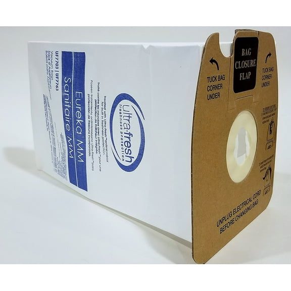120 Pack Eureka MM Micro-lined Mighty Mite & Sanitaire Allergen Filtration Vacuum Cleaner Bags by Electrolux Home Care Products Inc.