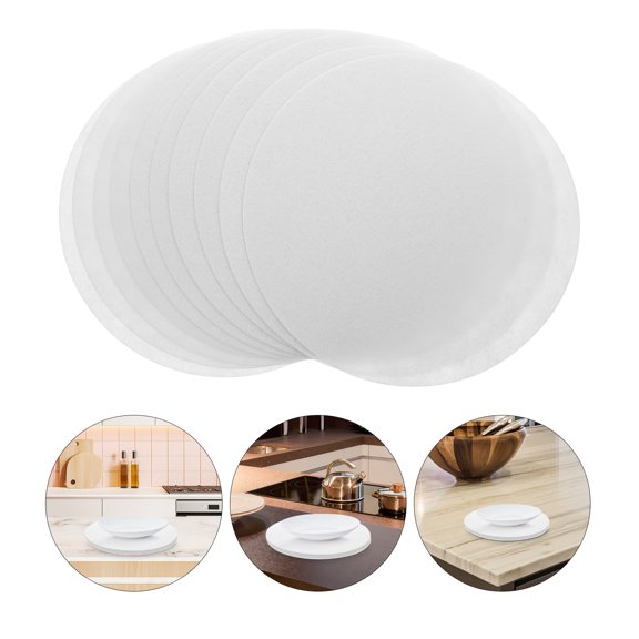 Supvox Felt Plants Mat White Felt 120Pcs