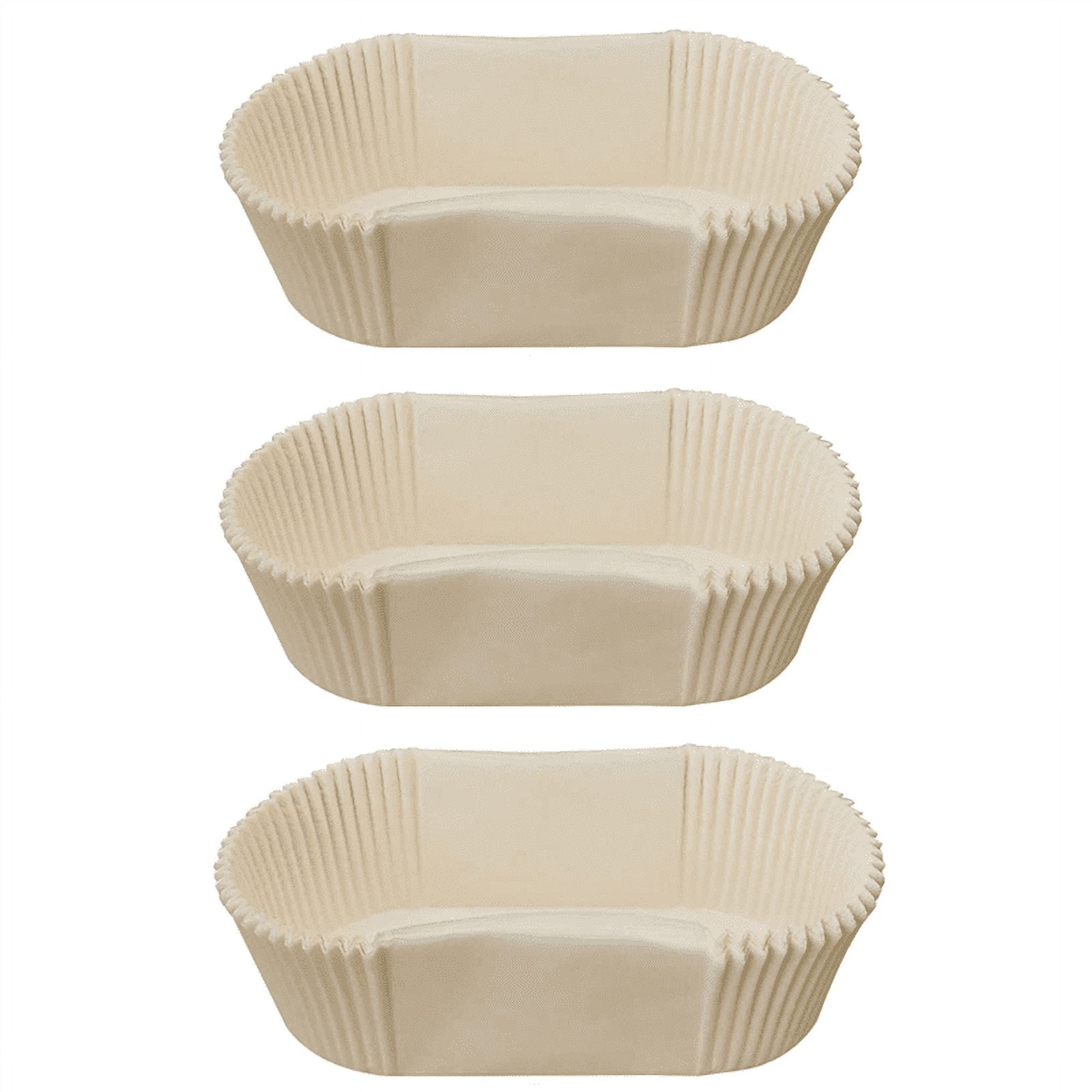 120 Pack Greaseproof Loaf Tin Liners Straight Edge Baking Parchment