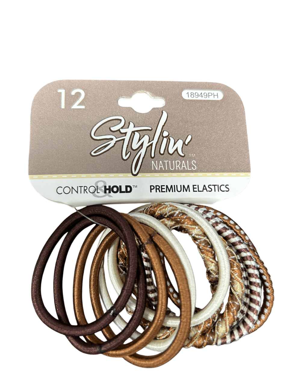 120 Pack Hair Elastics, Natural Colors, Clasp Free, Durable, Gentle on Hair, Firm Hold Without Slipping, Snagging, Suitable for All Hair Types, Everyday Use, Casual, Active Wear, Vibrant Set, Bulk