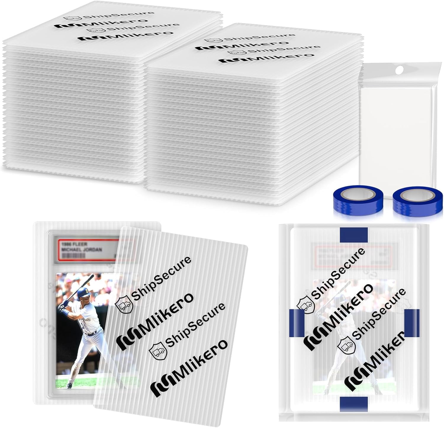 Mlikero, Trading Card Shipping Protectors, 4