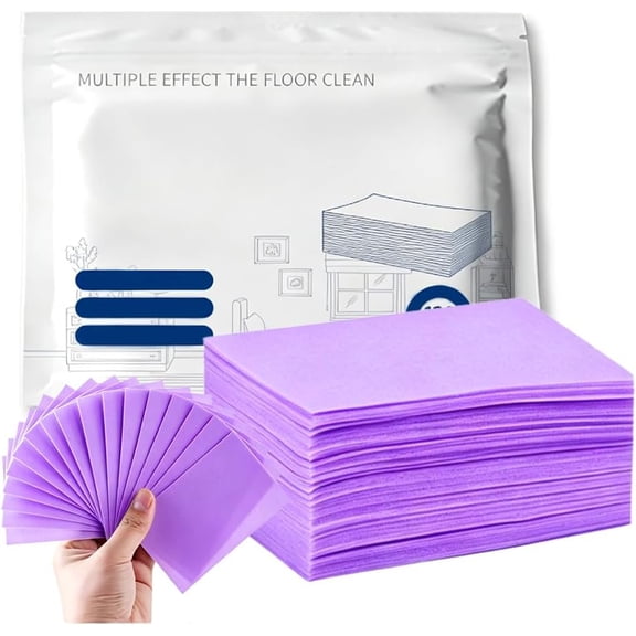 120 Pack Water-Soluble Floor Cleaning Tablets for Multi-Surface Use, Hardwood, Tile & Glass
