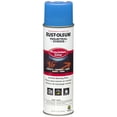 thumbnail image 1 of 120-Pack of 17 oz Rust-Oleum Brands 205176 Fluorescent Blue Industrial Choice Precision Line Inverted Marking Paint, Water-Based, 1 of 1