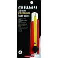 thumbnail image 1 of 120-Pack of 25mm Allway SK25T Red/Black K-Series Carded, Premium Wheel Lock Snap Knife with 1 Extra Durable 7-Point Titanium Blade, 1 of 1