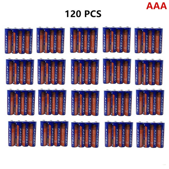120 Pack of AAA Batteries Extra Heavy Duty 1.5v Lots New Fresh