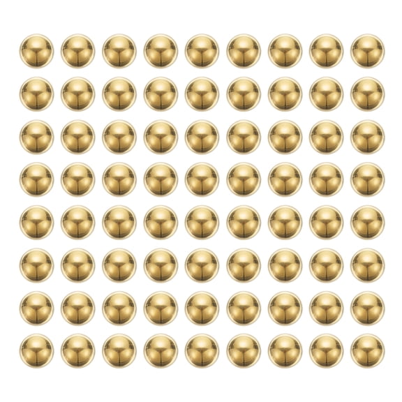 Uxcell 120 pack Precision Solid Brass Bearing Balls 1/8" Industrial Brass Ball Spheres