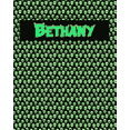 thumbnail image 1 of 120 Page Handwriting Practice Book with Green Alien Cover Bethany: Primary Grades Handwriting Book Paperback, 1 of 1