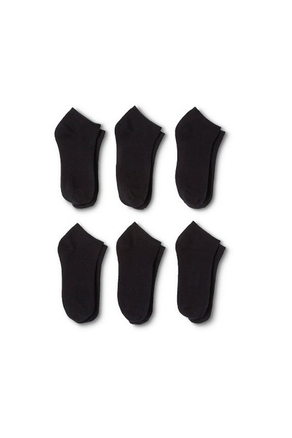 120 Pairs Men's Low Cut No Show Socks 9-11 or 6-8 Black or White - Bulk Wholesale
