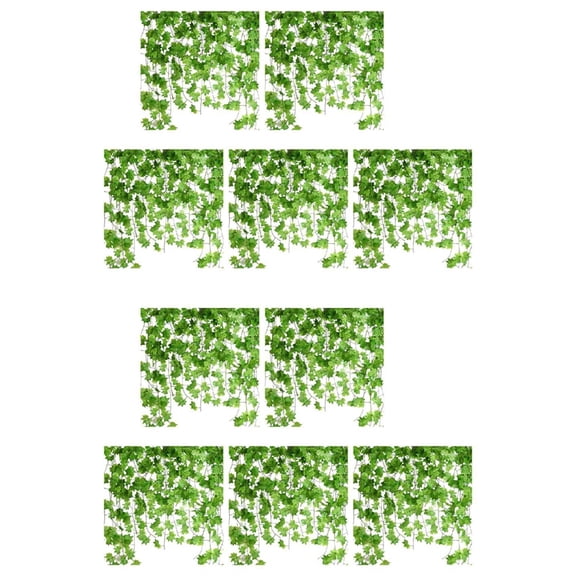 120 Pcs 7.5Ft Artificial Maple Leaves Hanging Vines, Fake Ivy Garland Hanging Plants